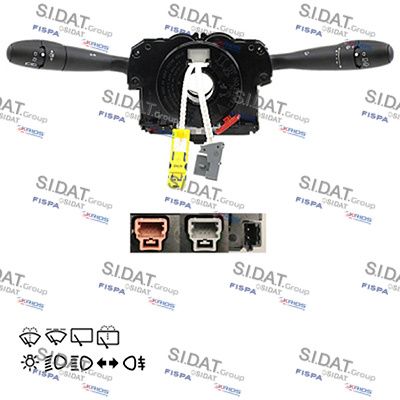 превключвател на кормилната колона SIDAT 431728