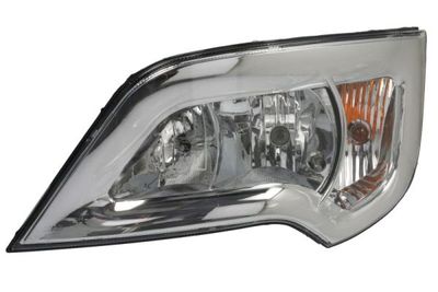 Koplamp Links (H1/H7/PY21W/W5W, kleur invoegen: verchroomd, kleur indicator: wit)