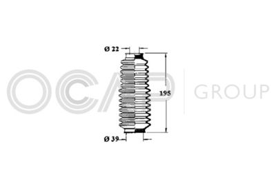 BURDUF CAUCIUC DIRECTIE OCAP 1211105