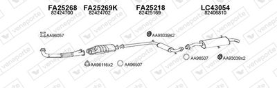 ABGASANLAGE VENEPORTE 430055