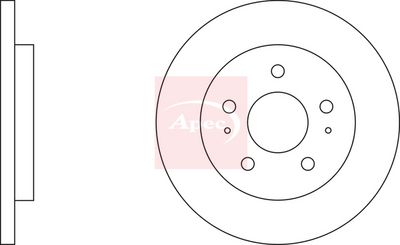 APEC Brake Disc DSK3451