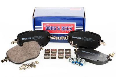 комплект спирачно феродо, дискови спирачки BORG & BECK BBP2946
