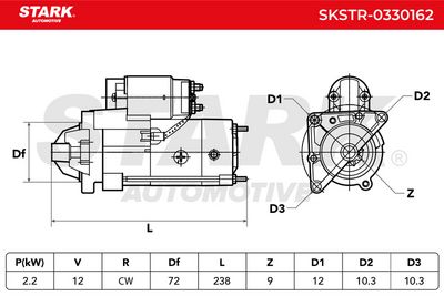 стартер STARK SKSTR-0330162