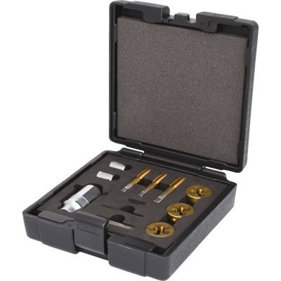 Ks Tools - Súprava na rezanie závitov pre matice a skrutky kolies 3/8", 11ks