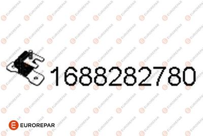 Резиновые полоски, система выпуска EUROREPAR 1688282780 для MERCEDES-BENZ CITAN