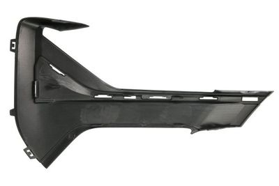 Bumperrooster plug Voor Links (Top, met mistlampgaten, zwart glanzend, SPORT) past: BMW X1 F48 07.19-05.22