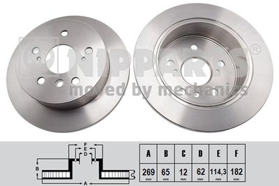 DISC FRANA NIPPARTS N3312089