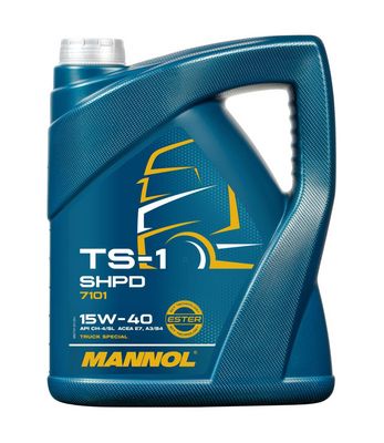 Motorolja MANNOL 7101 TS-1 SHPD 15W-40 5 Liter MN7101-5