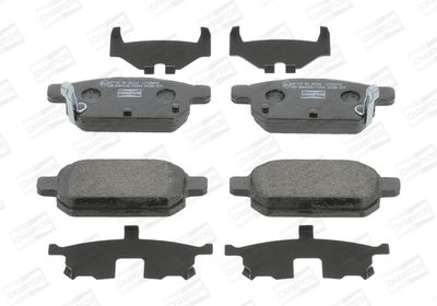 Комплект тормозных колодок, дисковый тормоз CHAMPION 573384CH для SUZUKI SWIFT