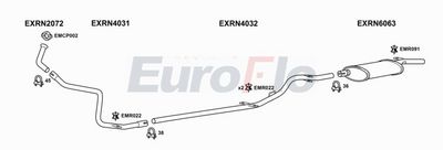 Układ wydechowy EUROFLO RN4113001B