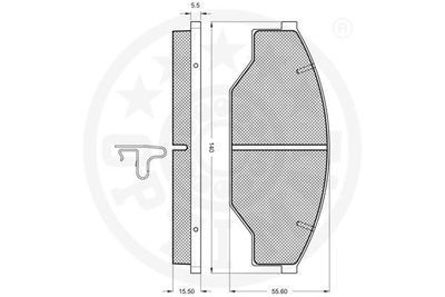 SET PLACUTE FRANA FRANA DISC OPTIMAL 9808 1