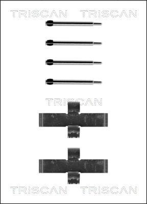 Комплектующие, колодки дискового тормоза TRISCAN 8105 231445 для BMW 1500-2000