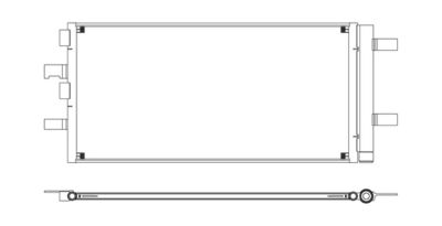 CONDENSATOR CLIMATIZARE WALKER WCD00258 7