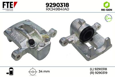 спирачен апарат FTE 9290318