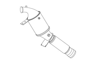 RUß-/PARTIKELFILTER ABGASANLAGE WALKER 73412 1