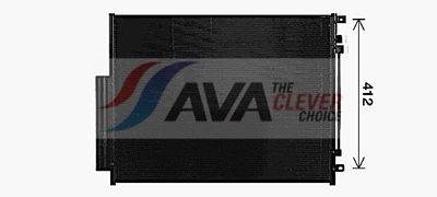 CONDENSATOR CLIMATIZARE AVA Clever Choice AL5149D 2