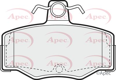 Brake Pad Set APEC PAD693