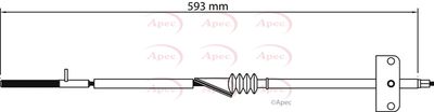 Cable Pull, parking brake APEC CAB1113