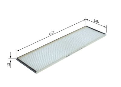 BOSCH Filtras, salono oras