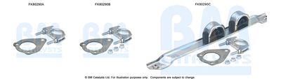 Монтажный комплект, катализатор BM CATALYSTS FK80290 для VW CADDY
