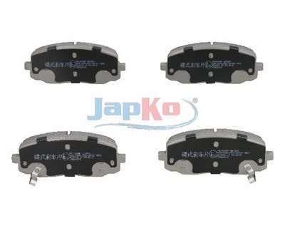 Set placute frana JAPKO 50K10