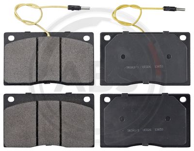Комплект тормозных колодок, дисковый тормоз A.B.S. 36341/1 для RENAULT MASTER