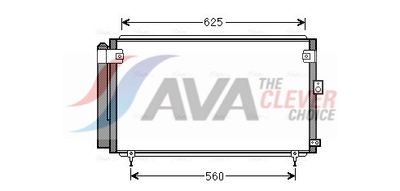 CONDENSATOR CLIMATIZARE AVA Clever Choice TO5558D