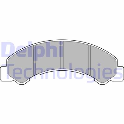 Комплект тормозных колодок, дисковый тормоз DELPHI LP2769 для ISUZU ELF