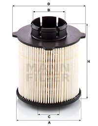 Топливный фильтр MANN-FILTER PU 9001/1 x для CADILLAC BLS