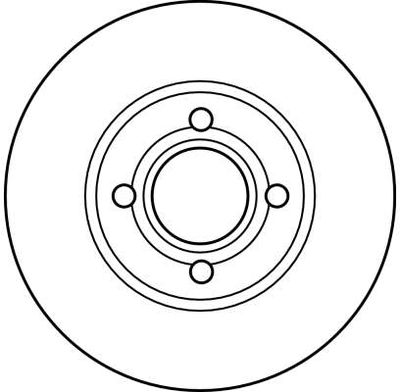 Brake Disc DF2600