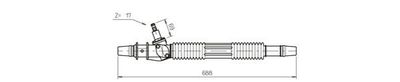 Рулевой механизм GENERAL RICAMBI LA4001 для LANCIA BETA