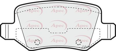 Brake Pad Set APEC PAD1214