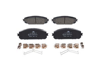 BREMSBELAGSATZ SCHEIBENBREMSE ATE 13046056892 2