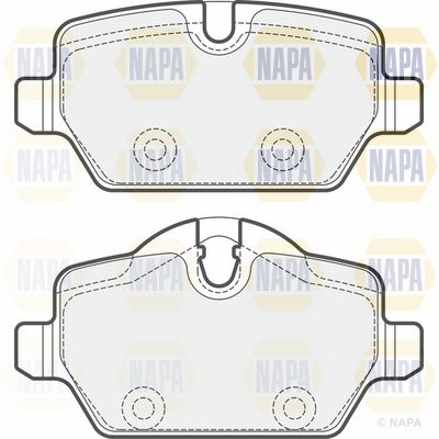 Brake Pad Set NAPA NBP1769