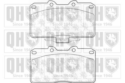 Комплект тормозных колодок, дисковый тормоз QUINTON HAZELL BP1162 для MITSUBISHI GTO