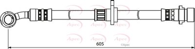APEC Brake Hose HOS4000