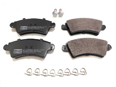 BREMSBELAGSATZ SCHEIBENBREMSE CHAMPION 573036CH