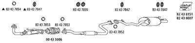 ABGASANLAGE HJS HO127