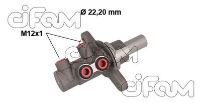 Главный тормозной цилиндр CIFAM 202-839 для TOYOTA AURIS