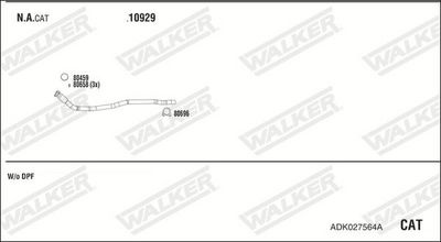 SISTEM DE ESAPAMENT WALKER ADK027564A