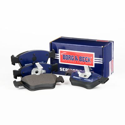 комплект спирачно феродо, дискови спирачки BORG & BECK BBP1454