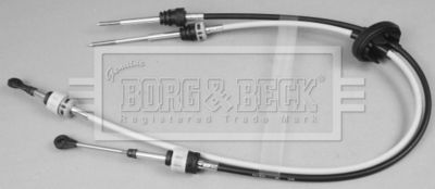 BORG & BECK Kabel, versnelling (BKG1093)