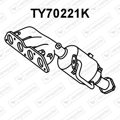 VENEPORTE TY70221K Катализатор для TOYOTA C-HR (_X1_) 1.8 Hybrid (ZYX10_, ZYX11_) VENEPORTE TY70221K Катализатор для TOYOTA C-HR (_X1_) 1.8 Hybrid (ZYX10_, ZYX11_)