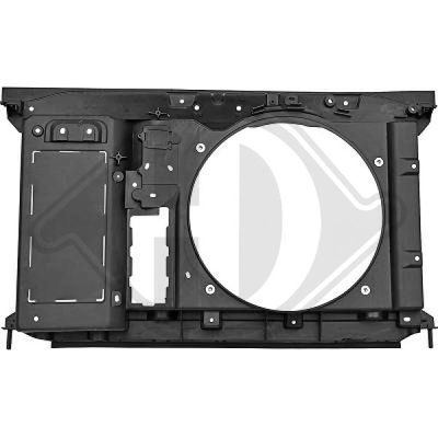 Облицовка передка DIEDERICHS 4072604 для CITROËN C4