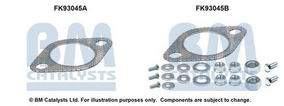 Монтажен комплект, катализатор BM Catalysts FK93045