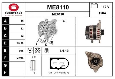 GENERATOR SNRA ME8110
