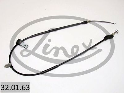 Тросик, cтояночный тормоз LINEX 32.01.63 для OPEL AGILA