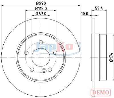 DISC FRANA JAPKO 610507C