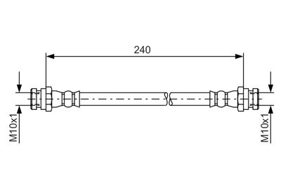 BOSCH Bremsschlauch