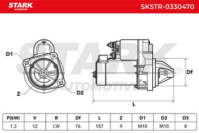 стартер STARK SKSTR-0330470